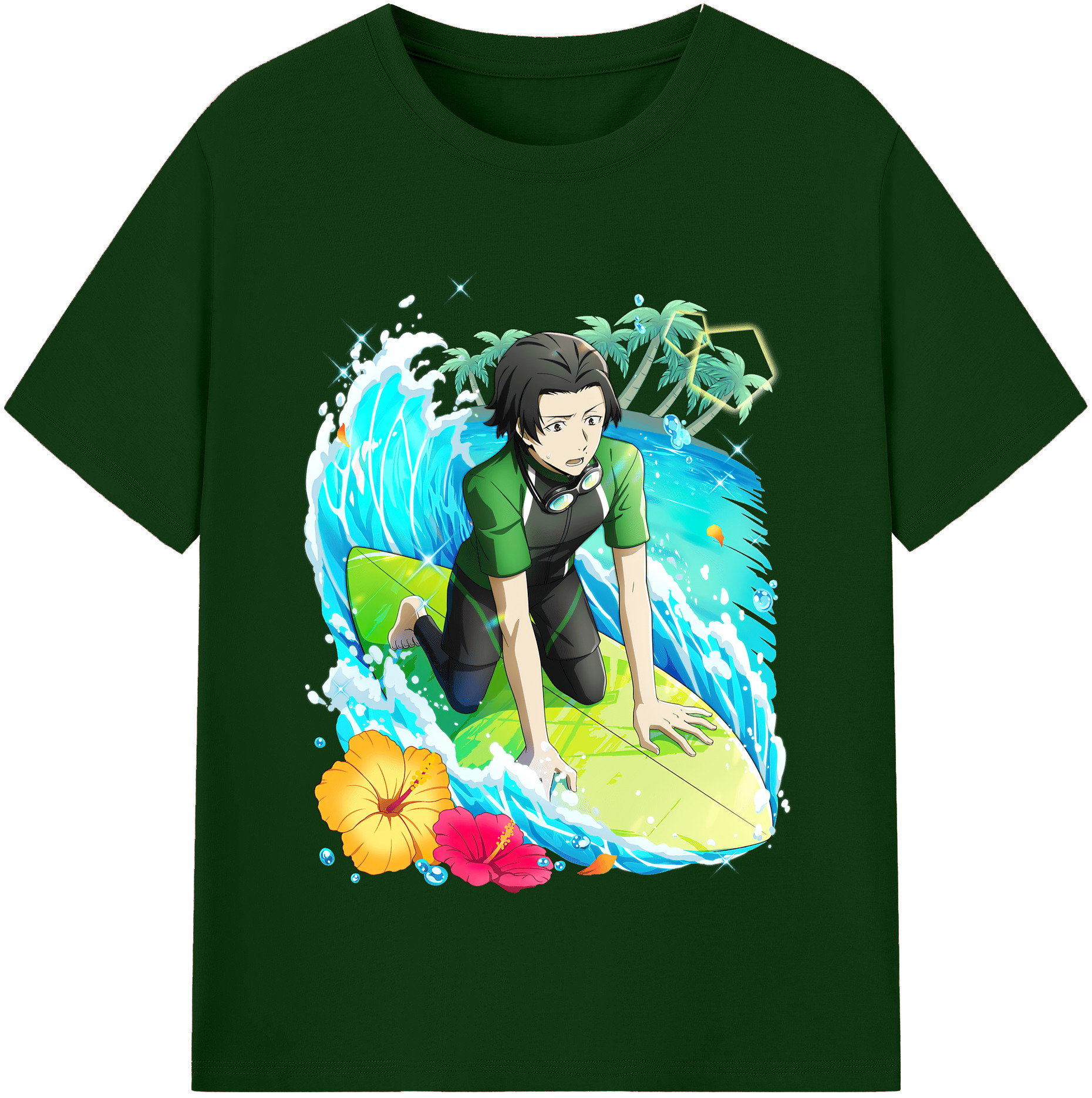 （画像用） 文豪ストレイドッグス Bungo Stray Dogs 綿100％半袖Tシャツ（フロントプリント）